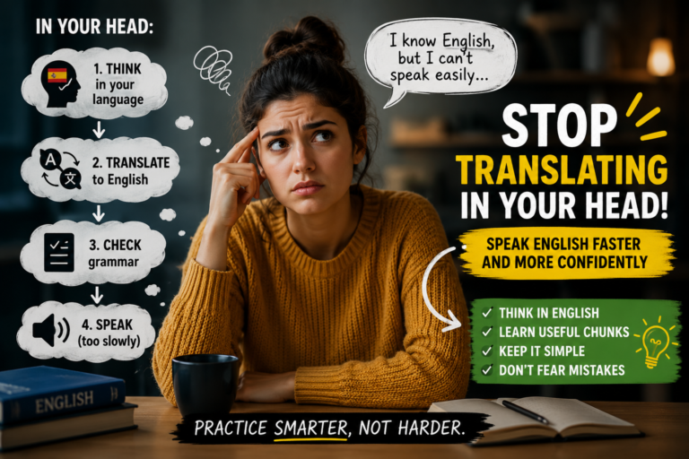 You Know English… So Why Is Speaking Still So Hard?